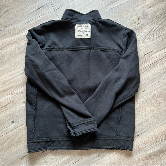 Hurley Men’s Zip Mock Neck Sweater​ - Picture 3 of 6